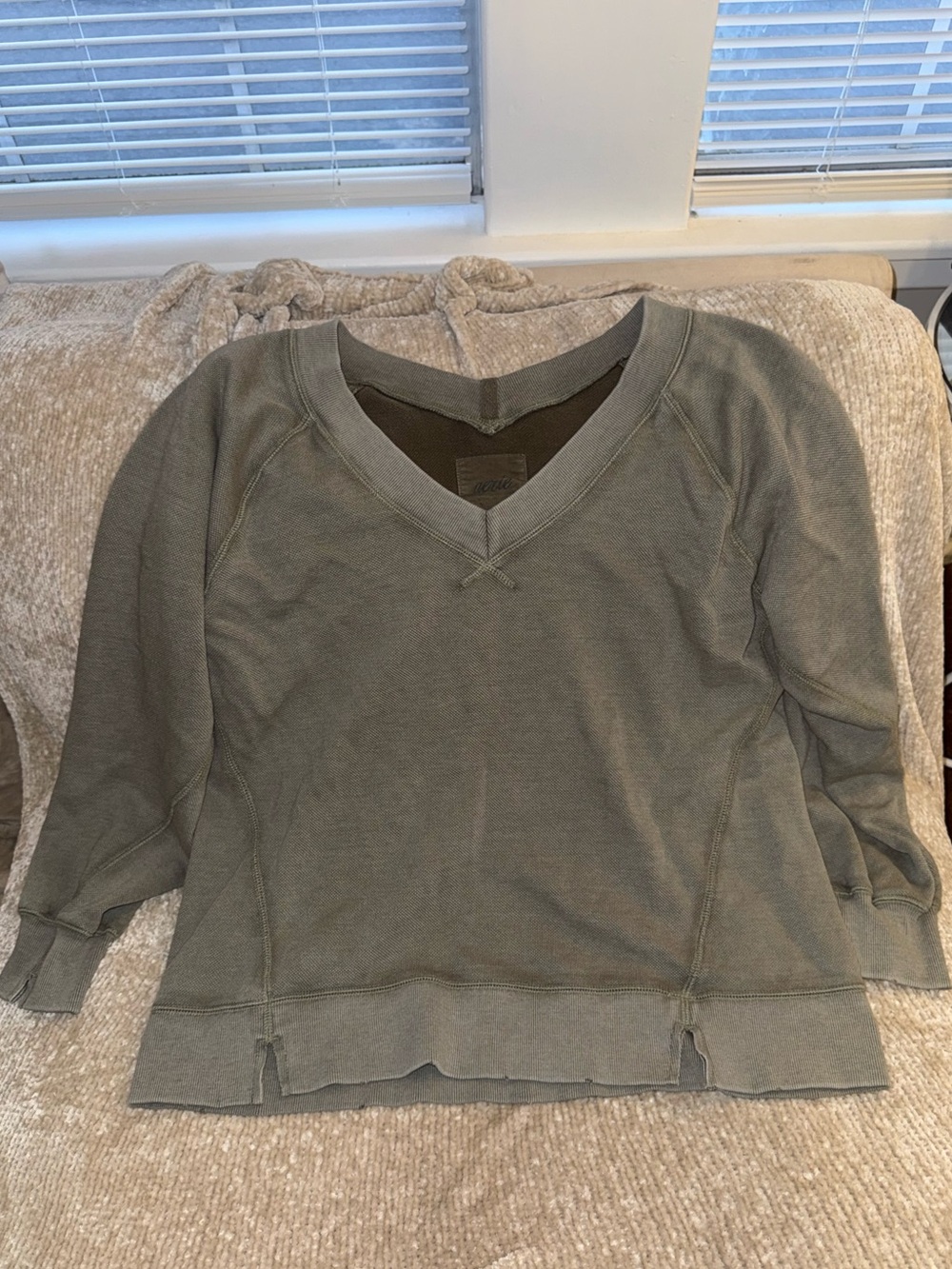 Aerie Everyday V-Neck Sweatshirt